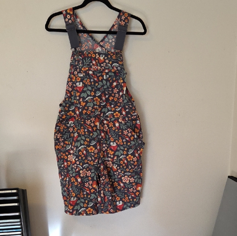 Garden Gnome Duluth Trading Co Floral Jumpsuit - Multicolor